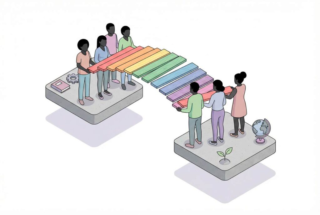 cooperation across racial, institutional